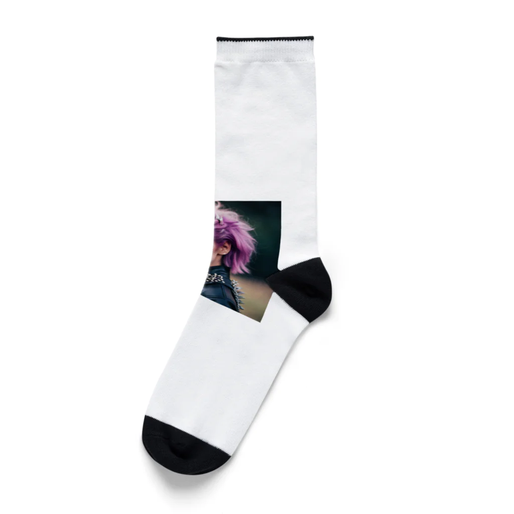 Stylishのパンク・インフュージョン Socks