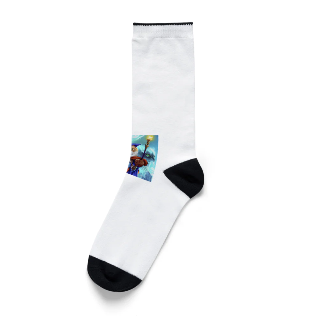 まさのお店の魔法使いの猫 Socks