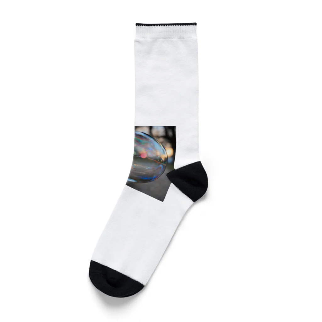 ko.zaaaのシャボン玉それがいい！ Socks