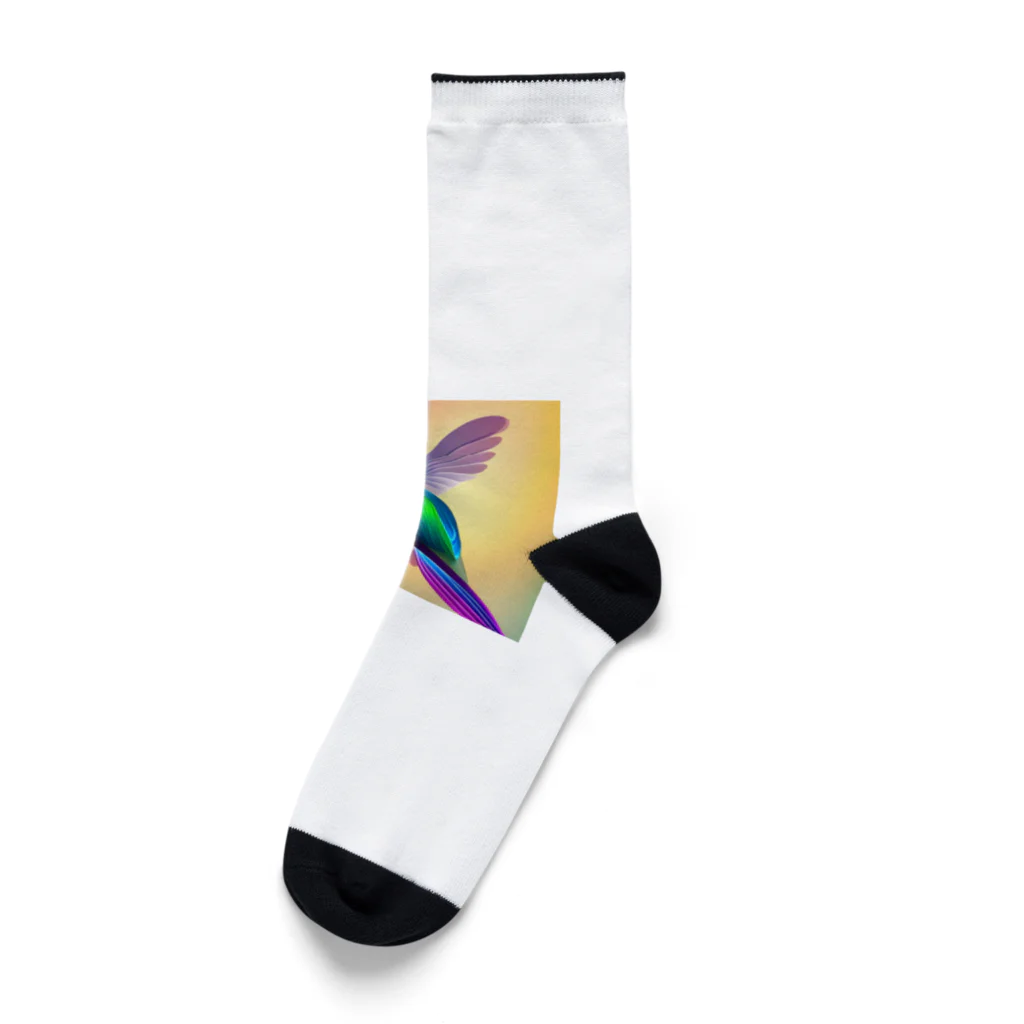 Takumitrustの虹色の小鳥 Socks