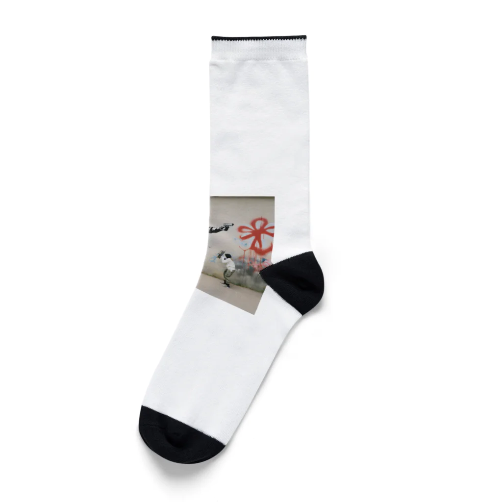 むぎライアンの戦争と平和 Socks