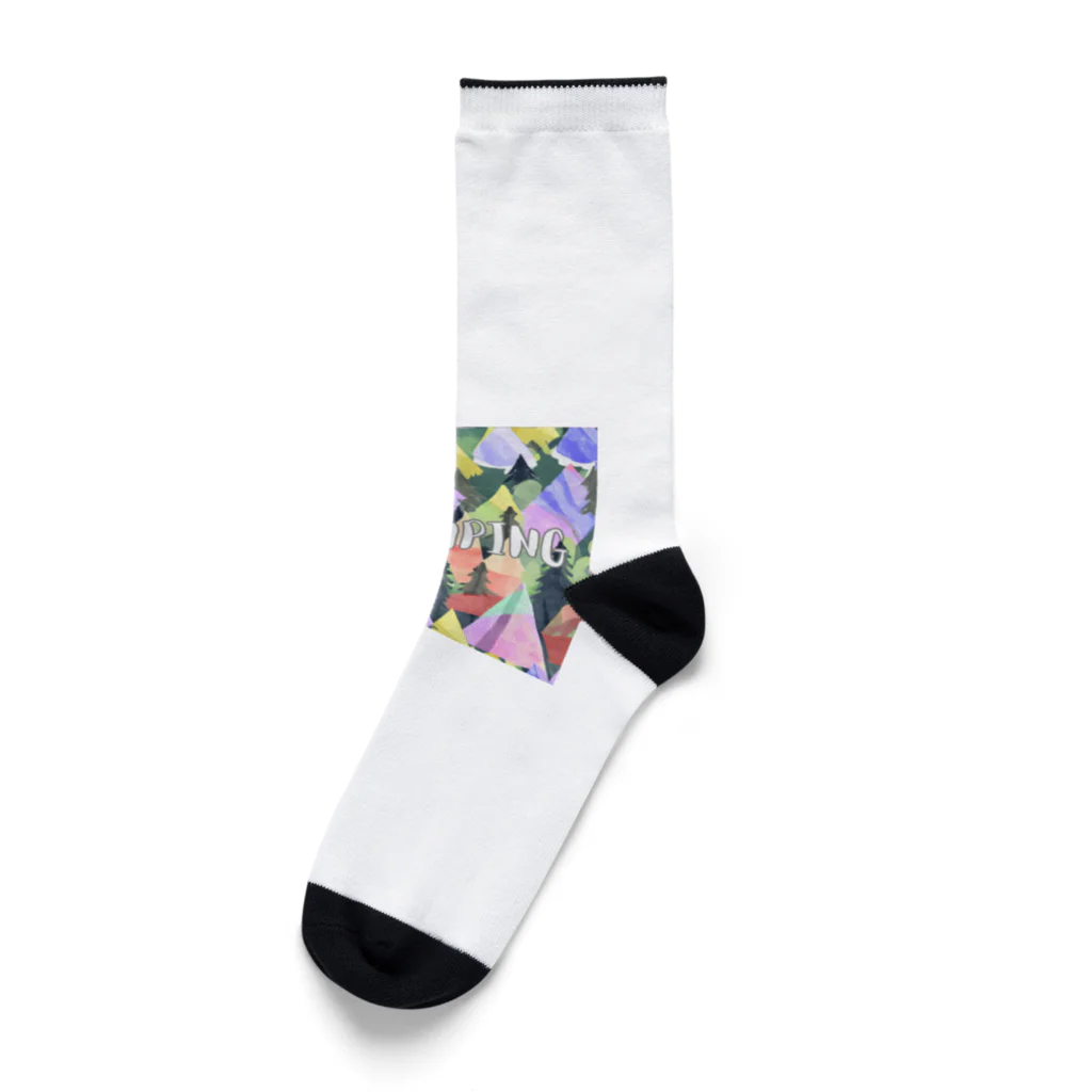 Rico294のカラフルテントでGO CAMPING 2 Socks