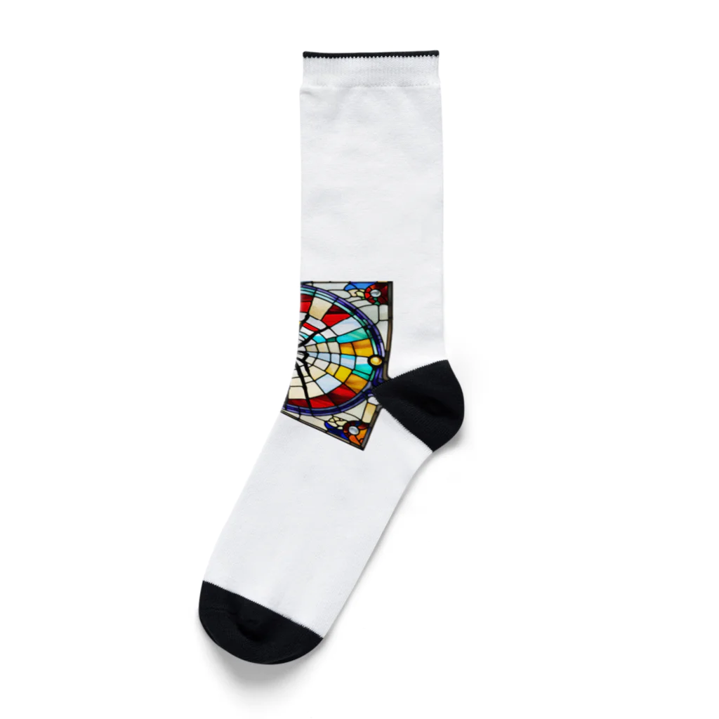 0024aquaの蜘蛛の巣 Socks