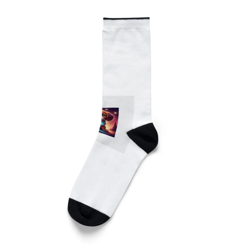 masaki1008のプリティードッグ Socks