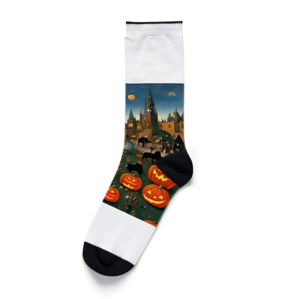 waffle2000のハロウィン風景 Socks