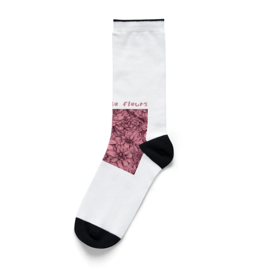 kazu_gのサクラ色の花園 Socks