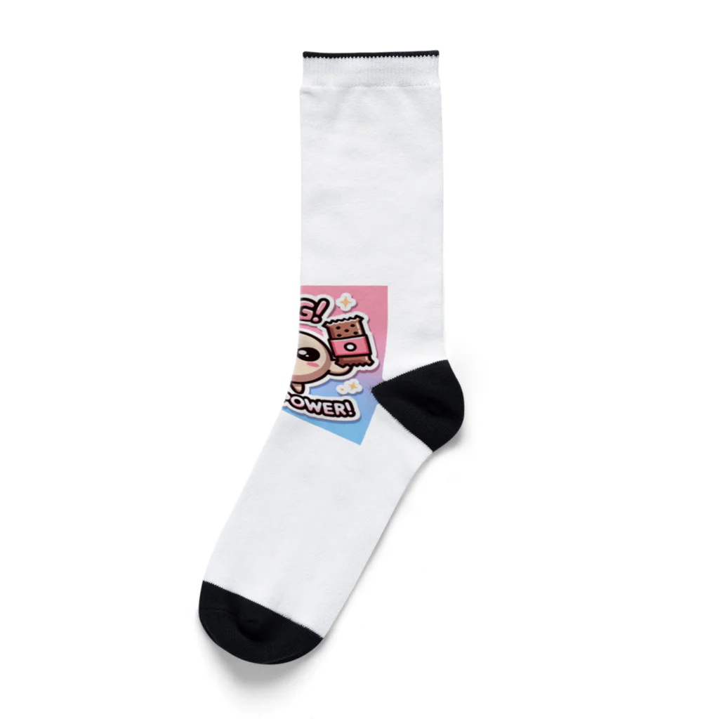 burusukaruのプロテインパワー Socks