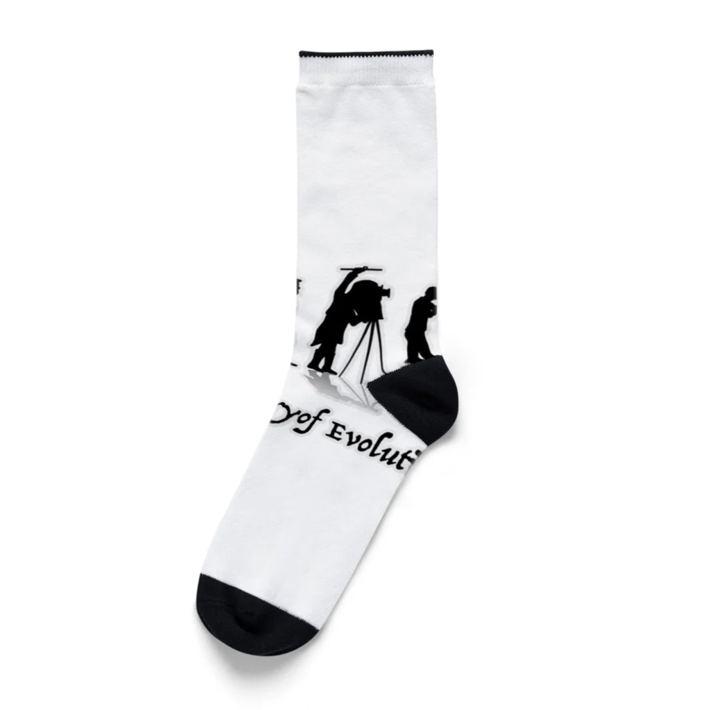 Bad Daddy at SUZURI の超進化論 Socks