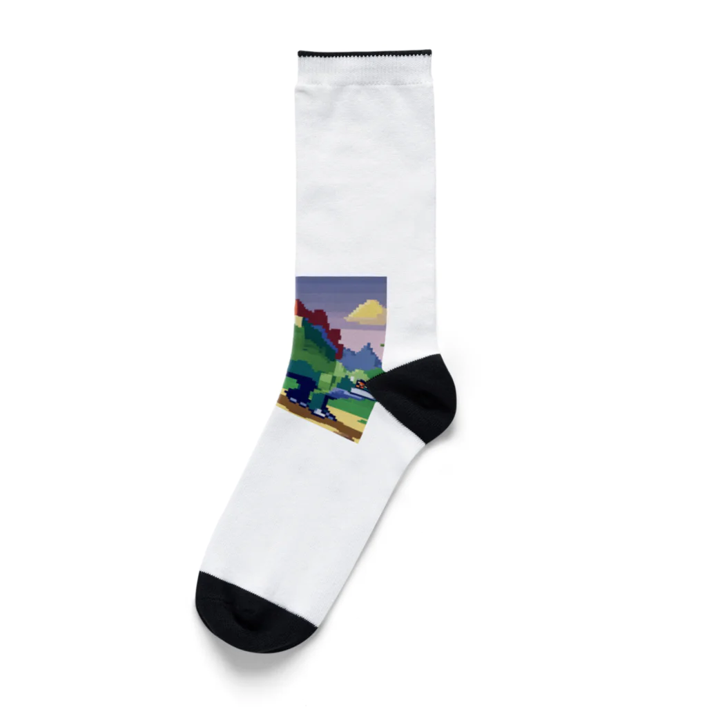 ROCKSWEBのステゴサウルス Socks