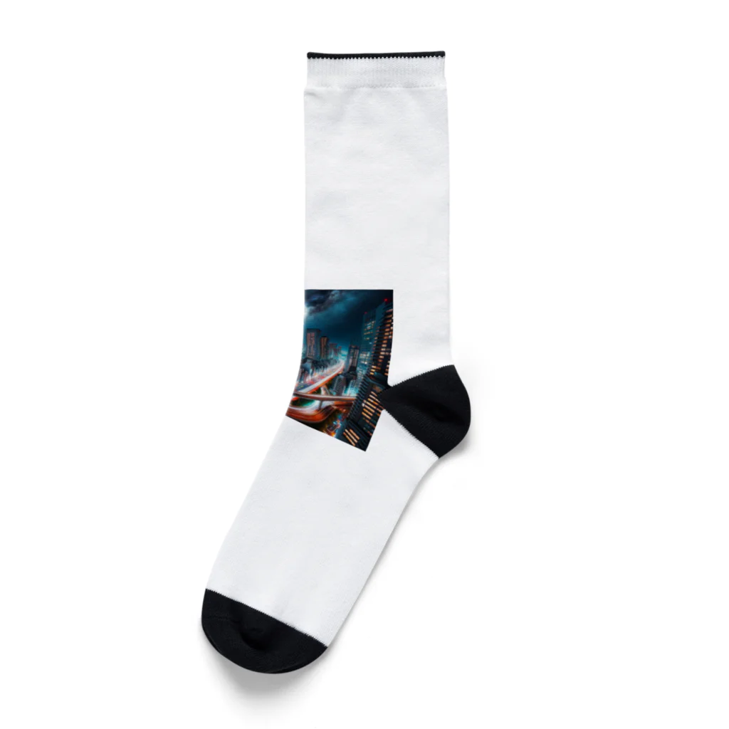 H-Maddyの世界ランドマーク・オデッセイ Socks