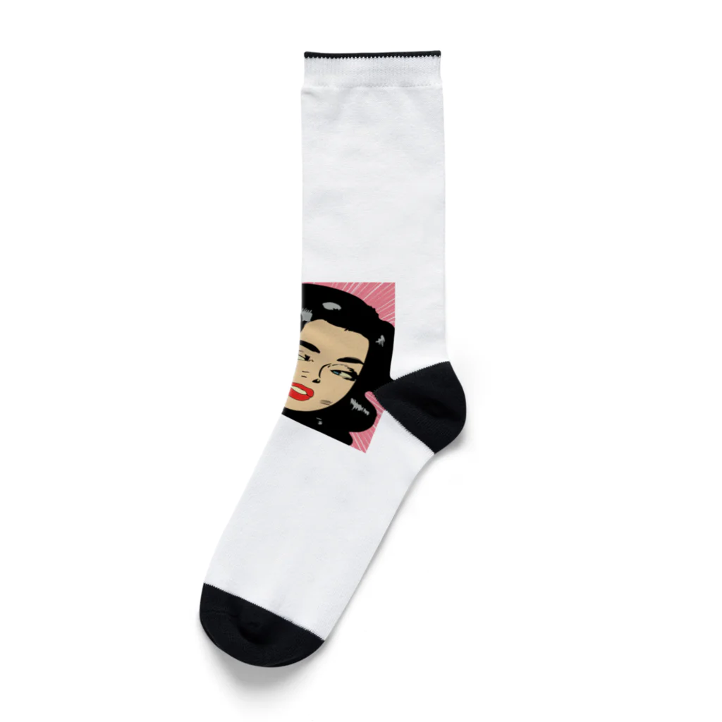 ageha(アゲハ)のアメコミ女性OMG Socks