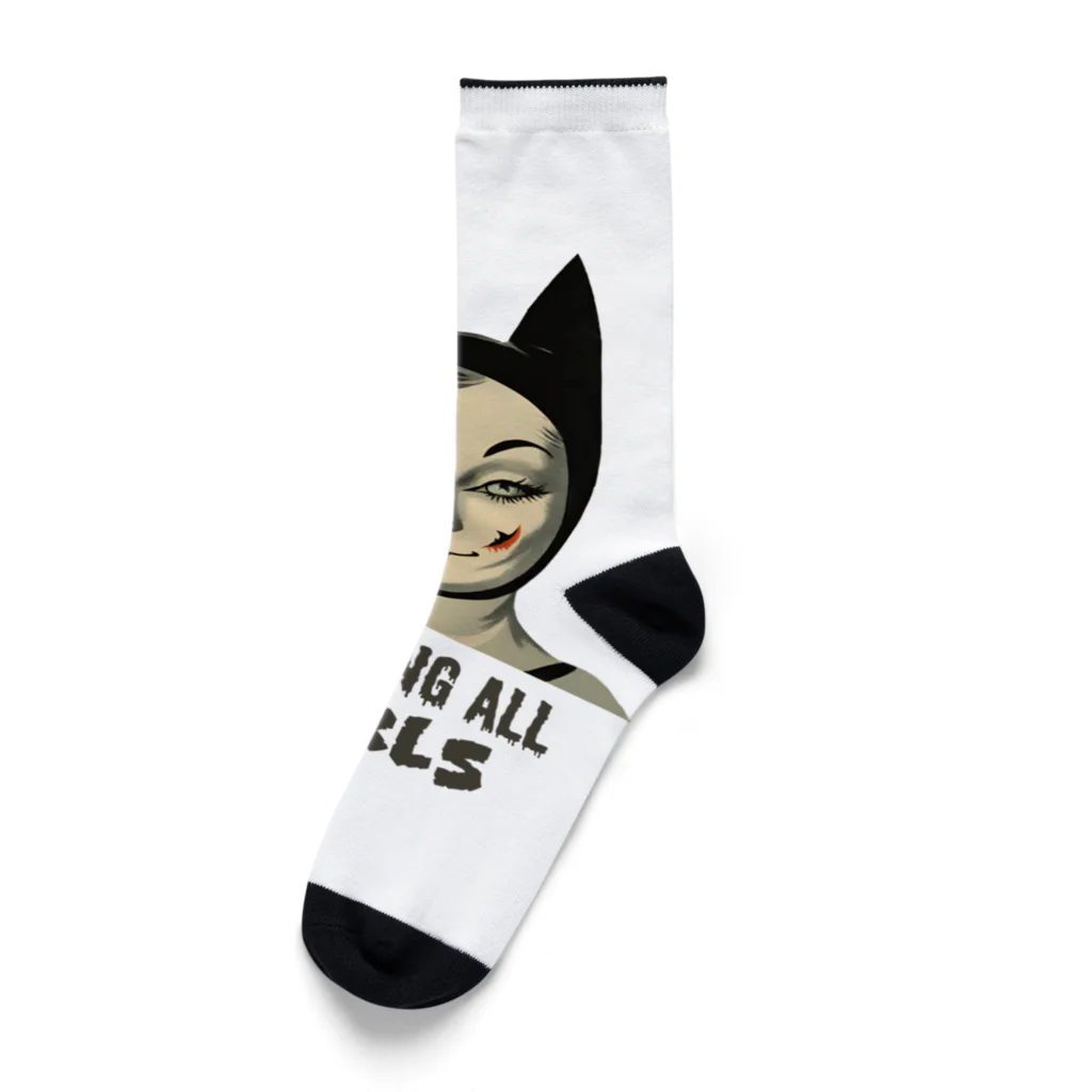 TENMAHAJUNのCalling All Girl Socks