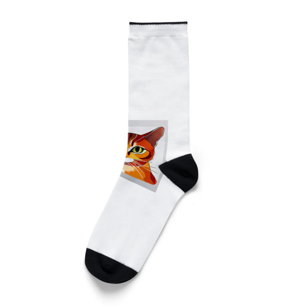 busabusabusaの凛々しい猫 Socks