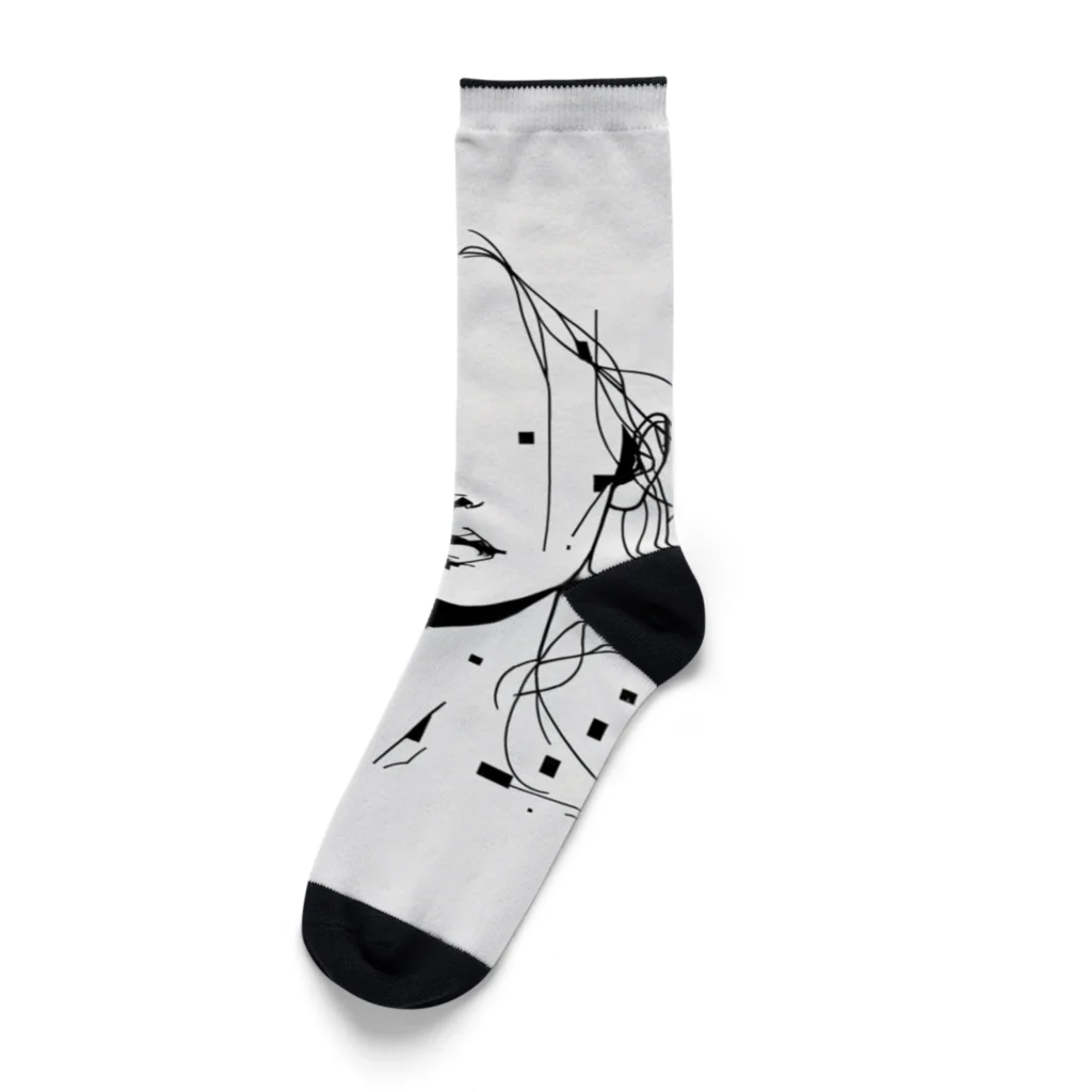 ものくらふとの陰り Socks