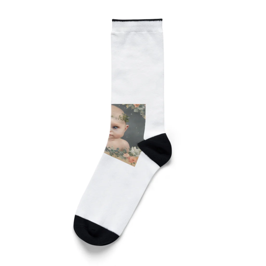 ikeikesawaの赤ちゃんのかわいいグッズ Socks