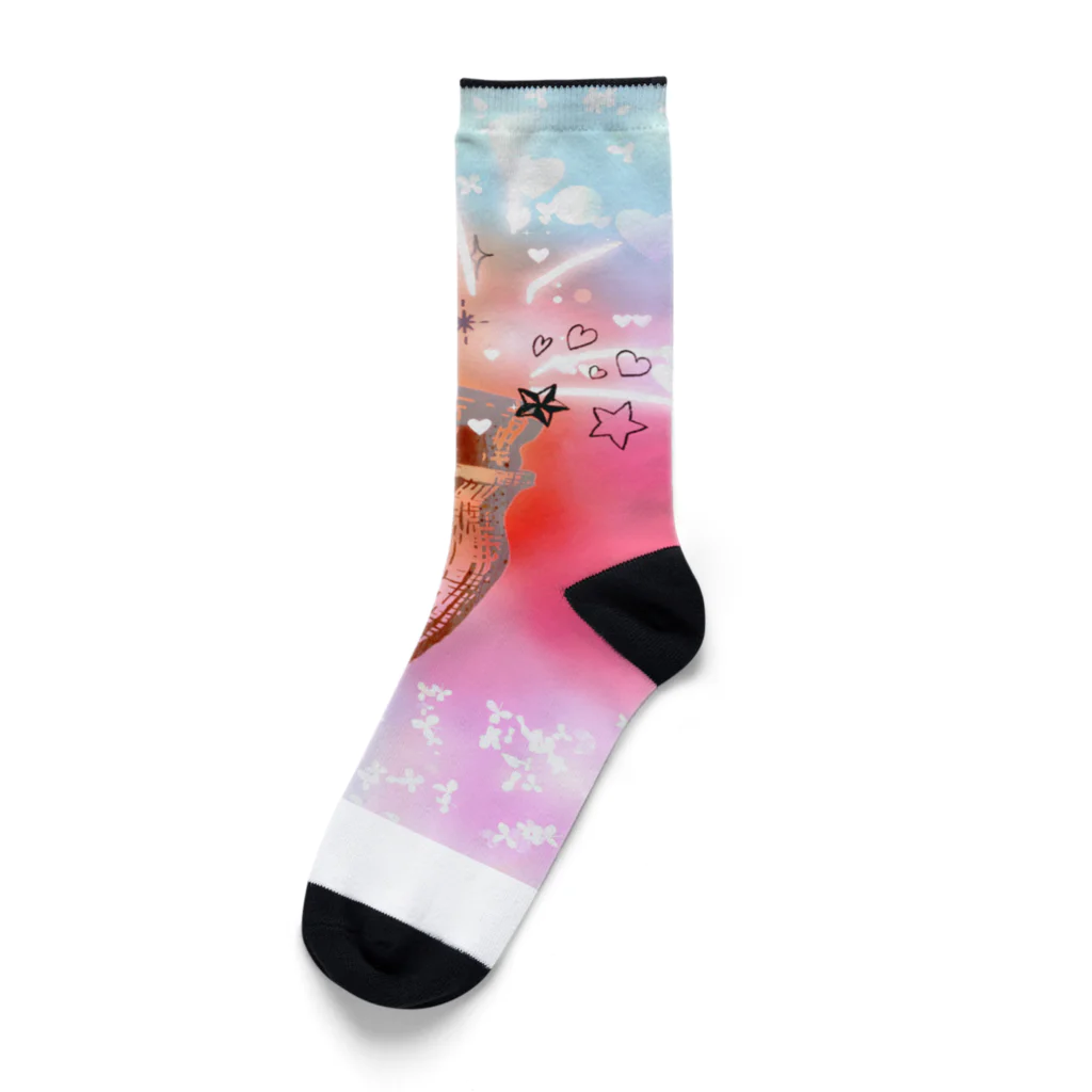 nomumyの女の子と魔法の瓶🌈 Socks