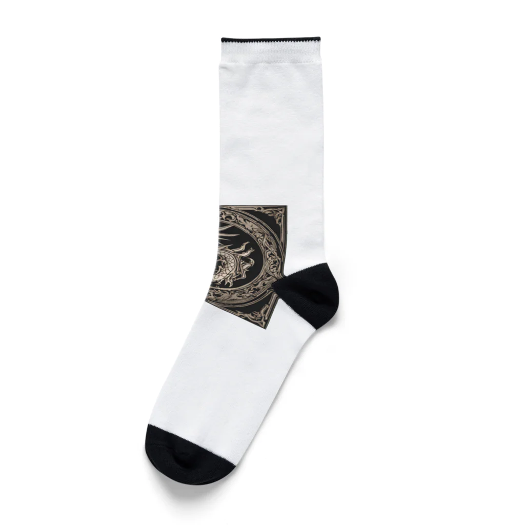 Ritz88の龍の紋章 Socks