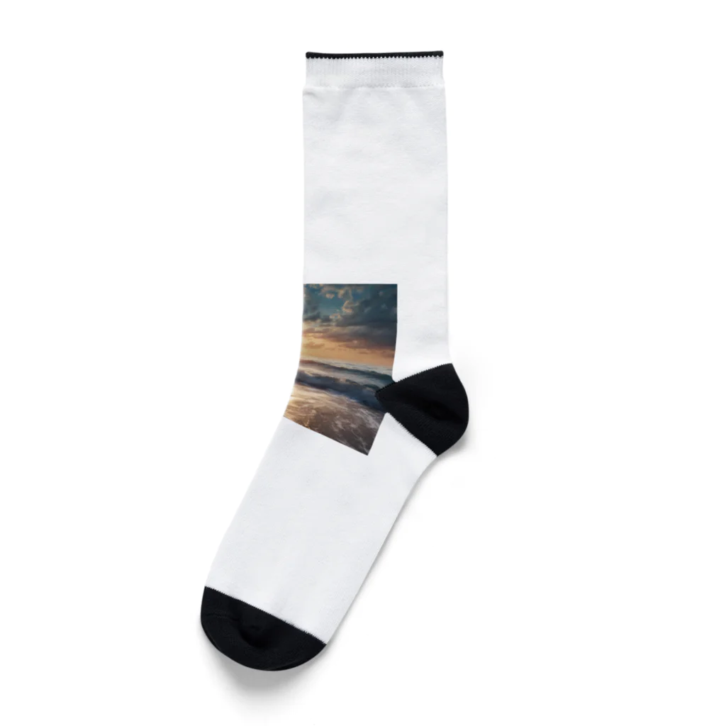 130yの綺麗な海 Socks