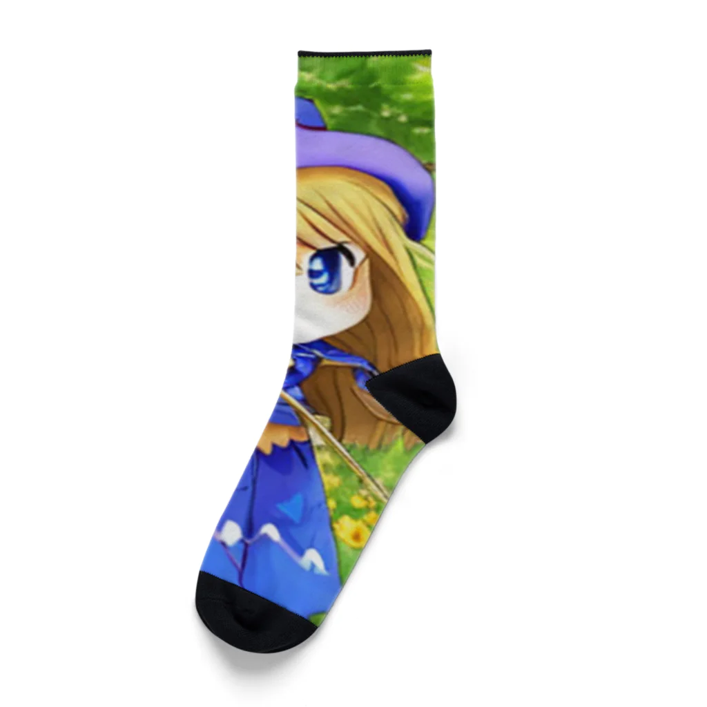 なっつ ふぁくとりーのかかしちゃん Socks