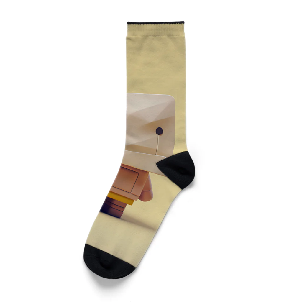 自然たいの角もち君 Socks