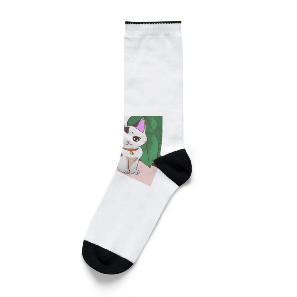 FortuneRiserのふわにゃんこ Socks