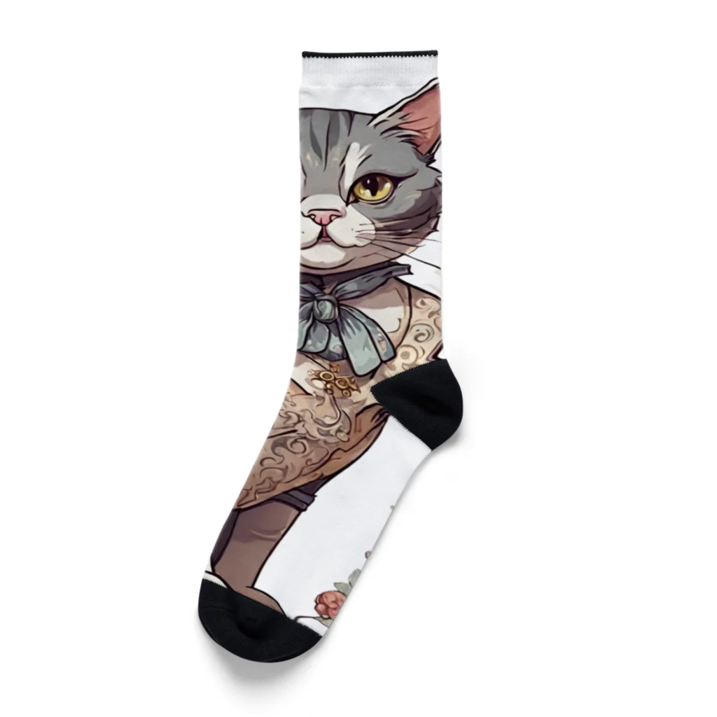 MB-Styleのジブリ風『猫』 Socks