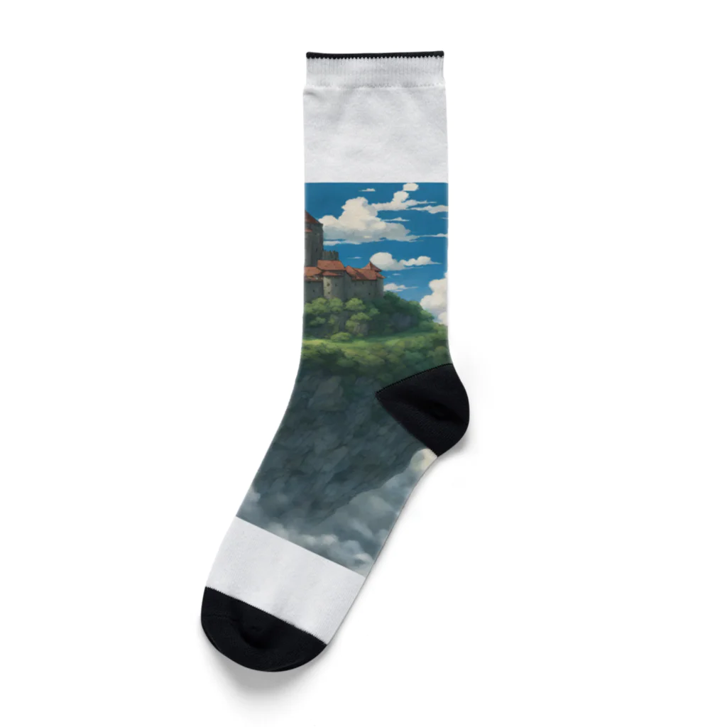 のぶの天空の城 Socks