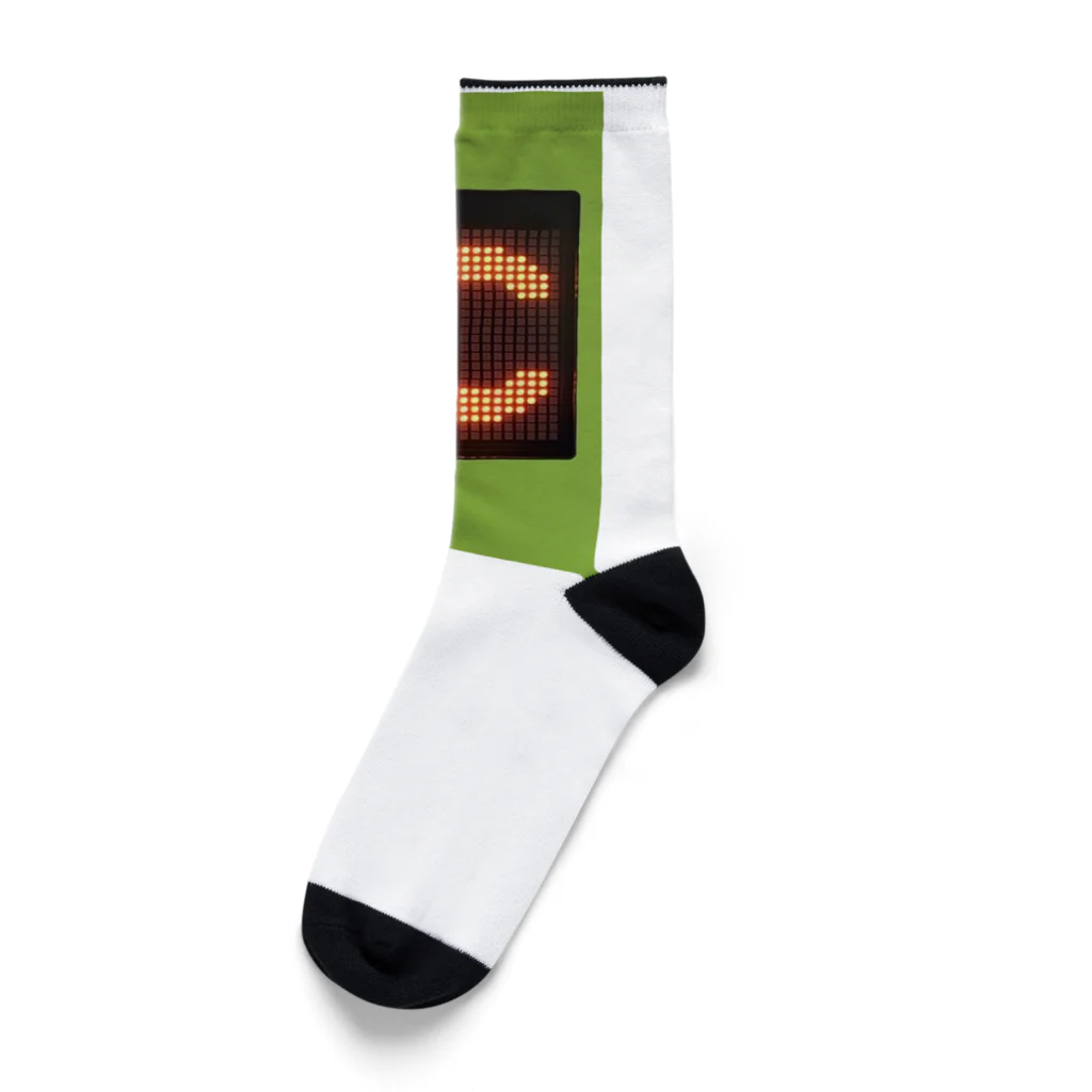 レールファン&スピリチュアルアイテムショップの自動改札機ＩＣ専用　背中でタッチ Socks