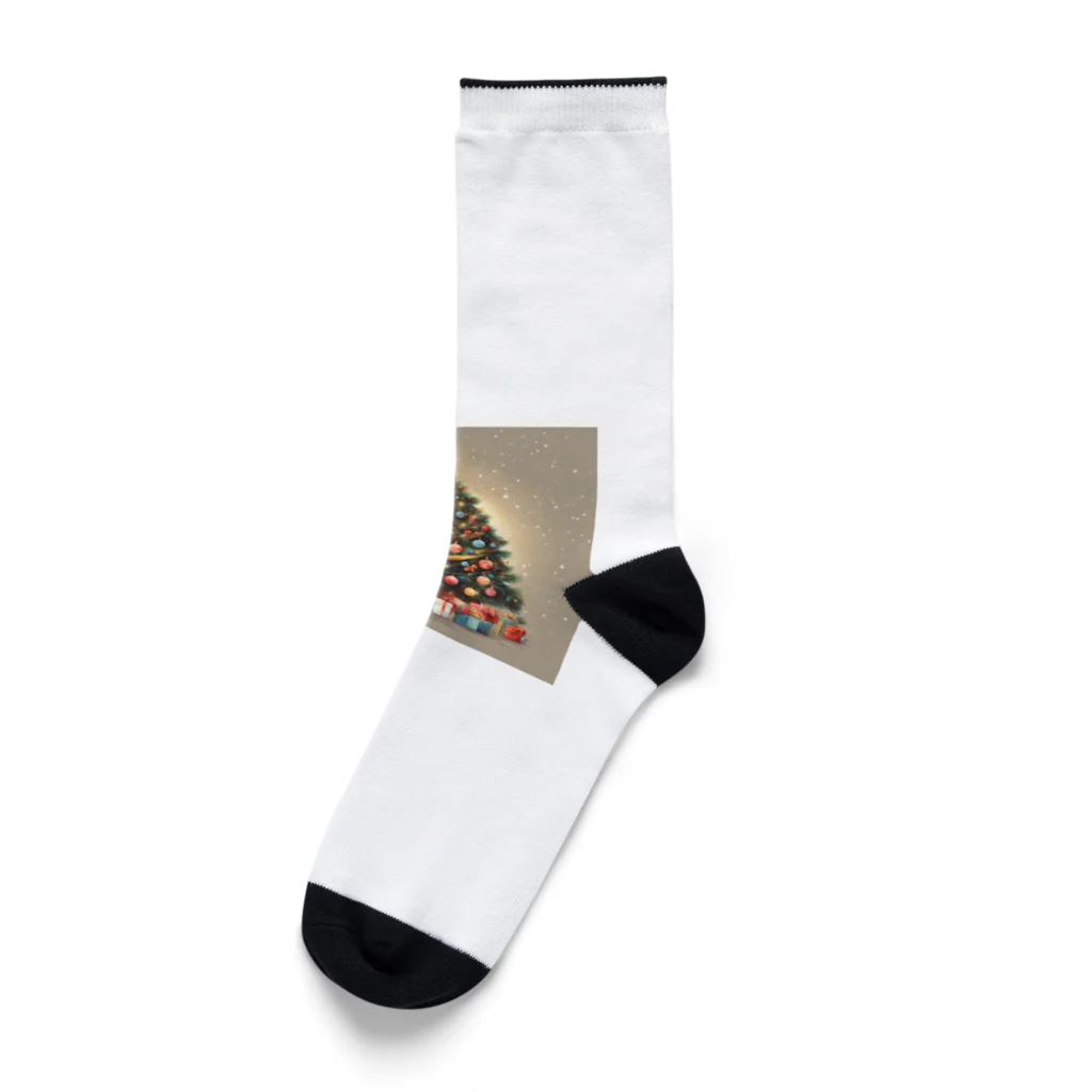 yumena_の豪華なクリスマスツリー Socks