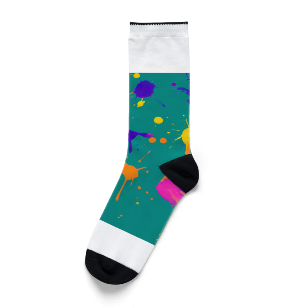 NeonLeakのペンキちゃん6 Socks