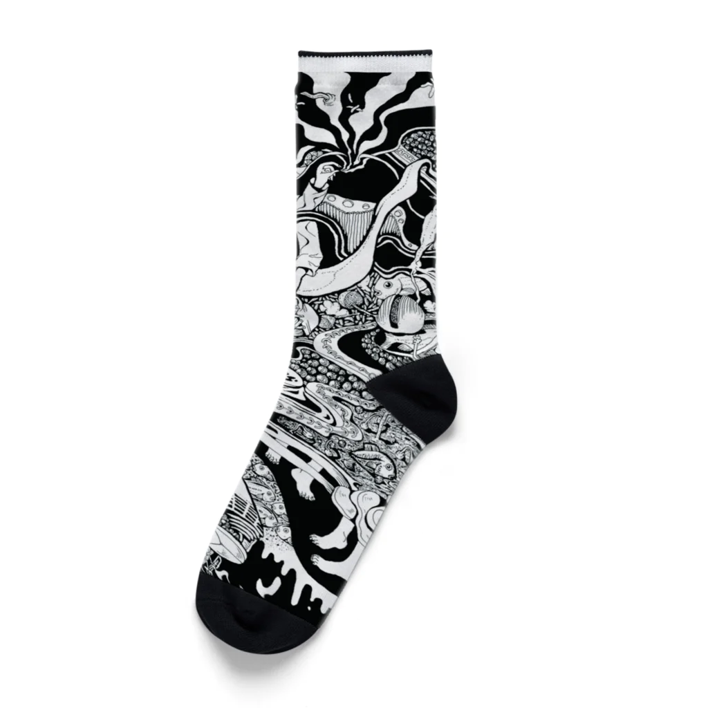 深夜水族館(営業中)の【連合弛緩】シリーズ Socks