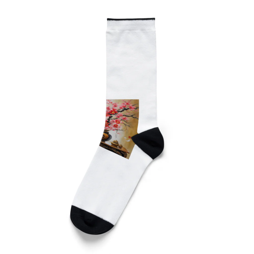 style2469の金運爆上げ風水画 Socks