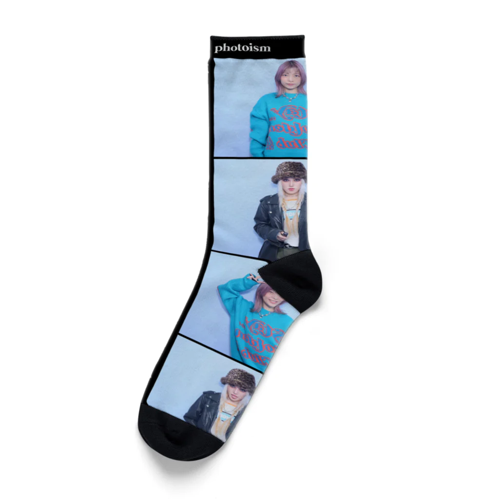 ギャロックトーキョーの証明写真靴下。 Socks