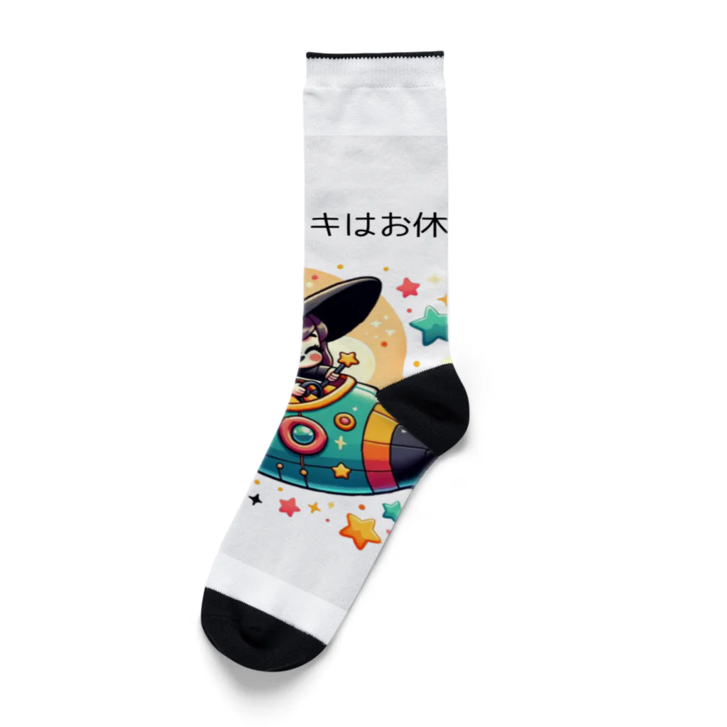 ビーナスキュートちゃんのスペースウィッチ・エスケープ Socks