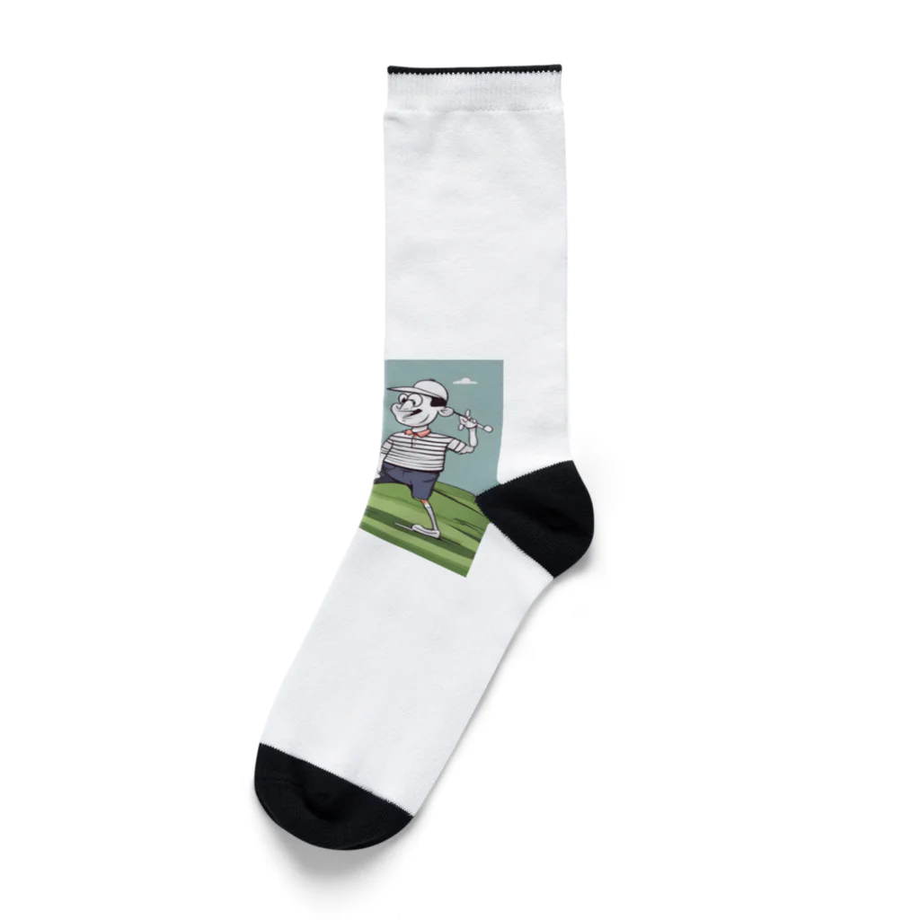 genki121227の面白ゴルファー Socks