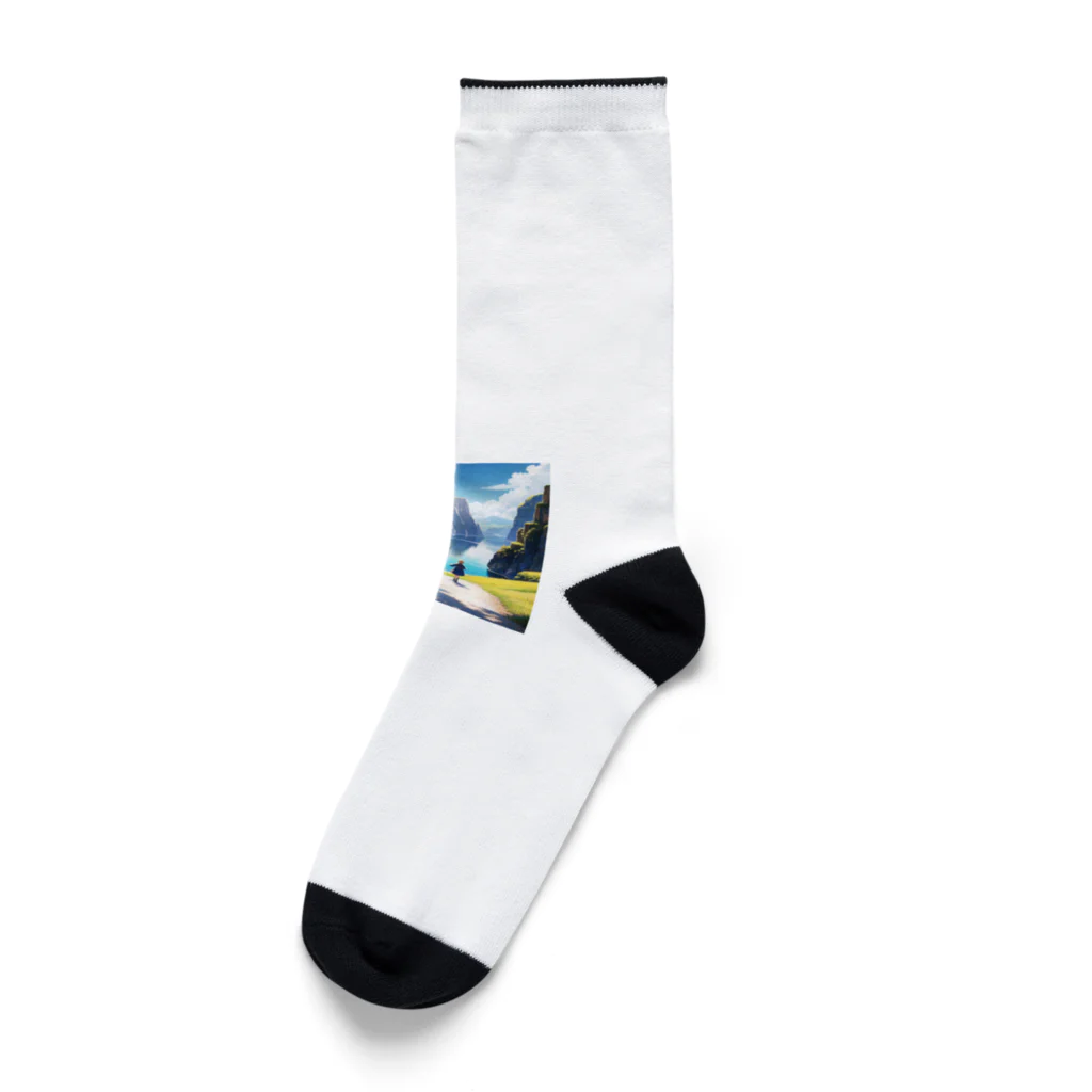 D-aerialのファンタジー世界のグッズ Socks