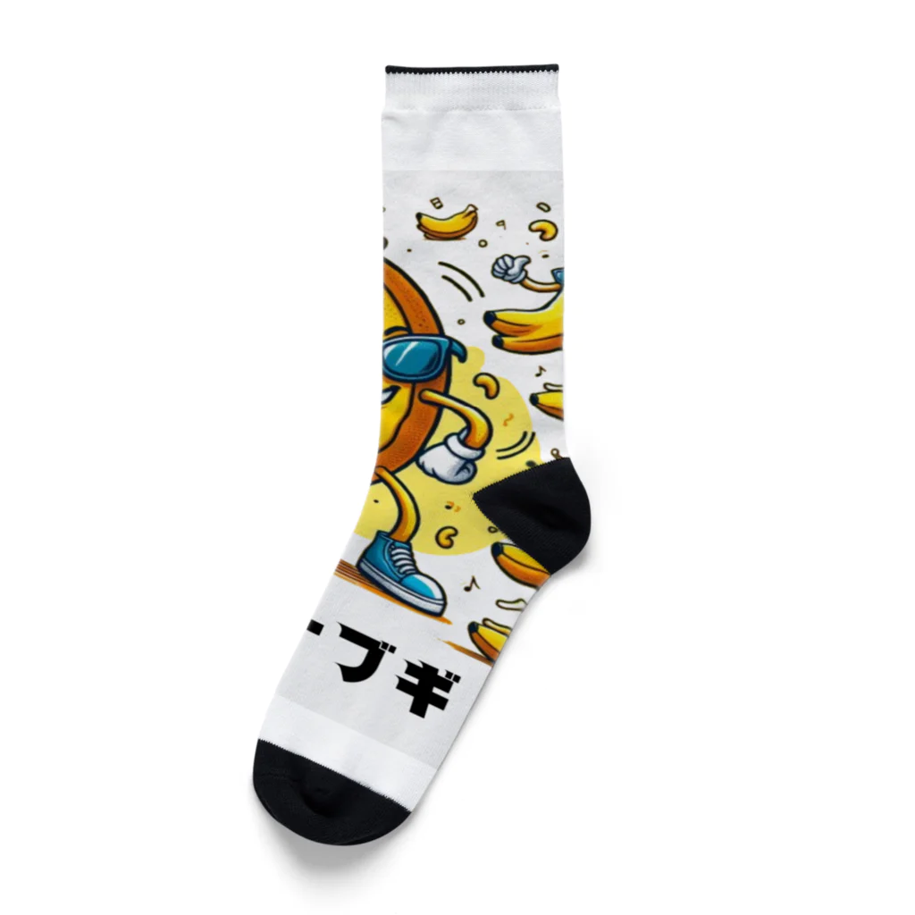 Goods_Gallery_Plazaのダンシングバナナ Socks