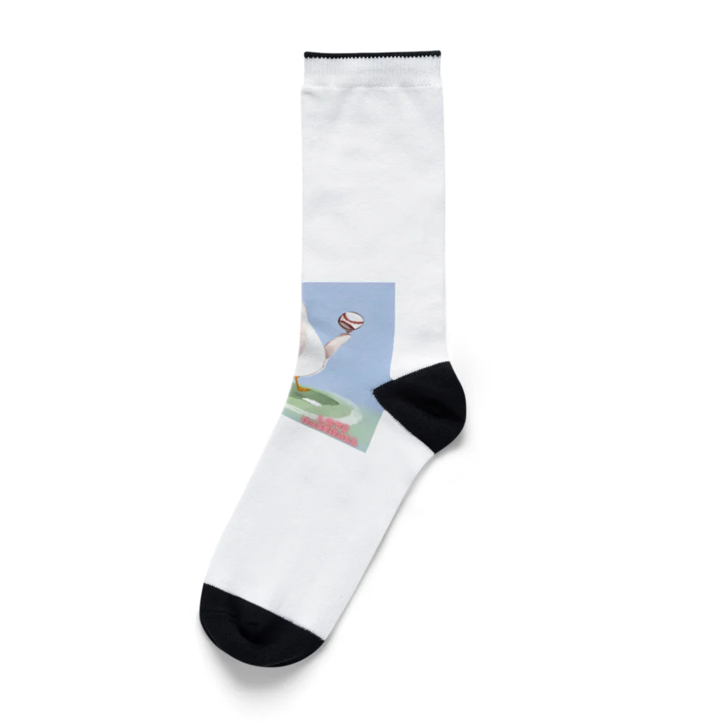 misakkeysの野球をする鴎 Socks