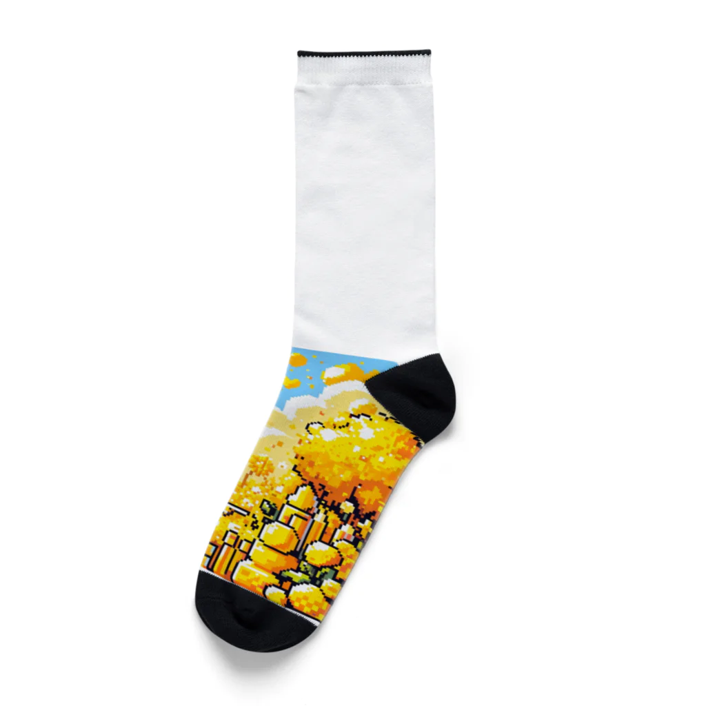 PiXΣLのvibrant yellow / type.1 Socks