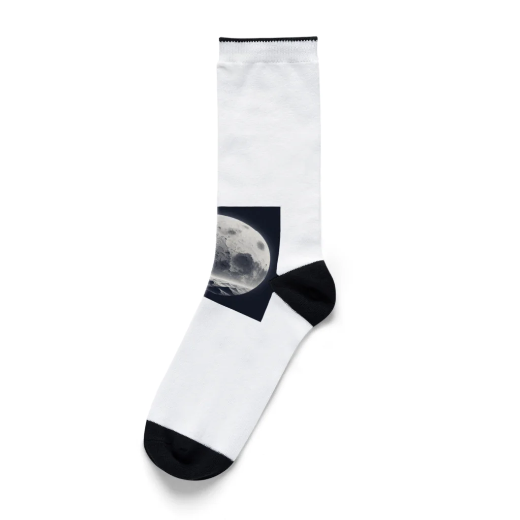 55SHOPの月の裏側 Socks
