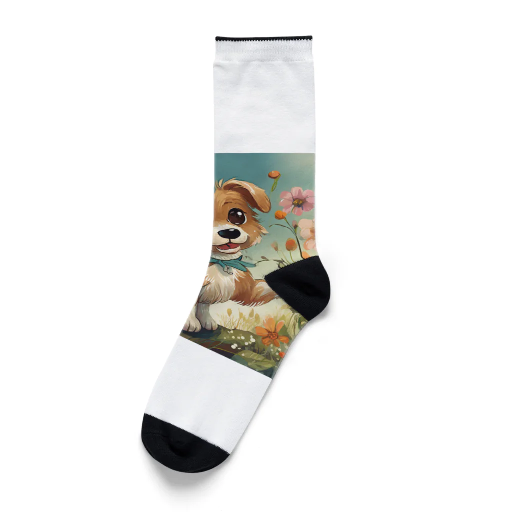 Happy Shopの犬キラキラ Socks