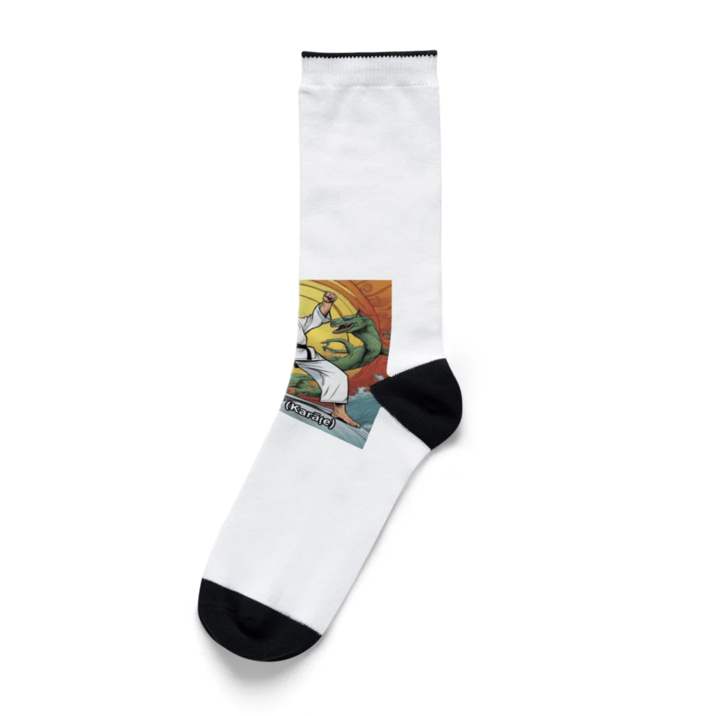 THE_Shop_Dの空手 Socks