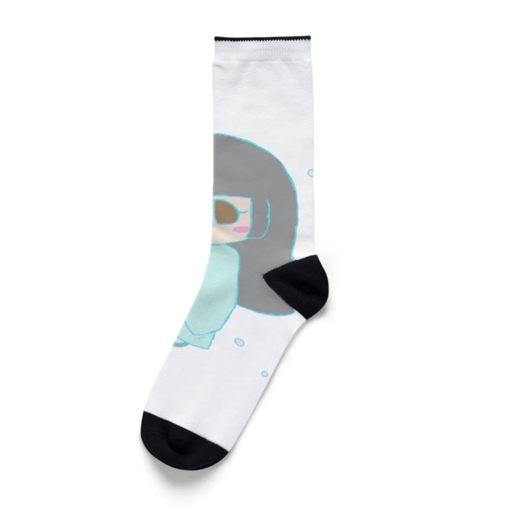 エスリエの雪女ソックス Socks