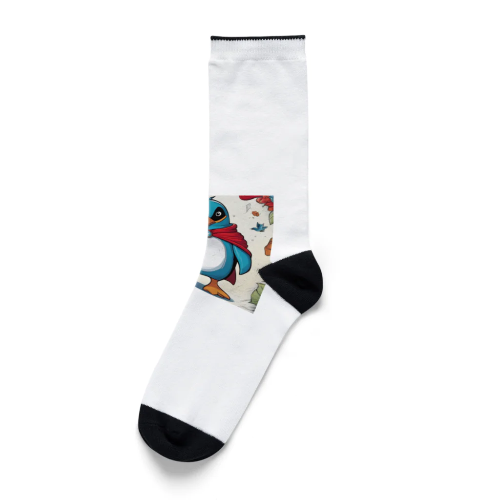 hypudgyのヒーローペンギンB Socks