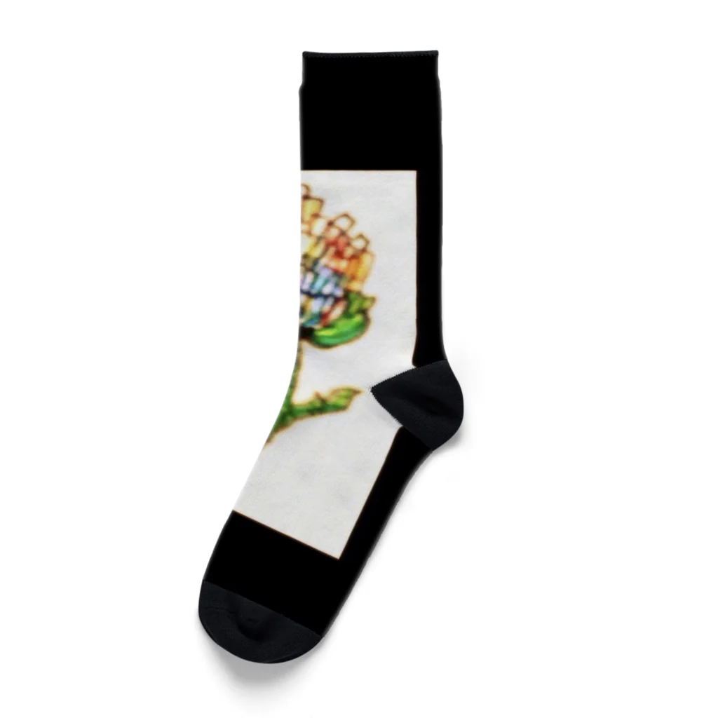 田圃の宇宙船のBook Mark Socks