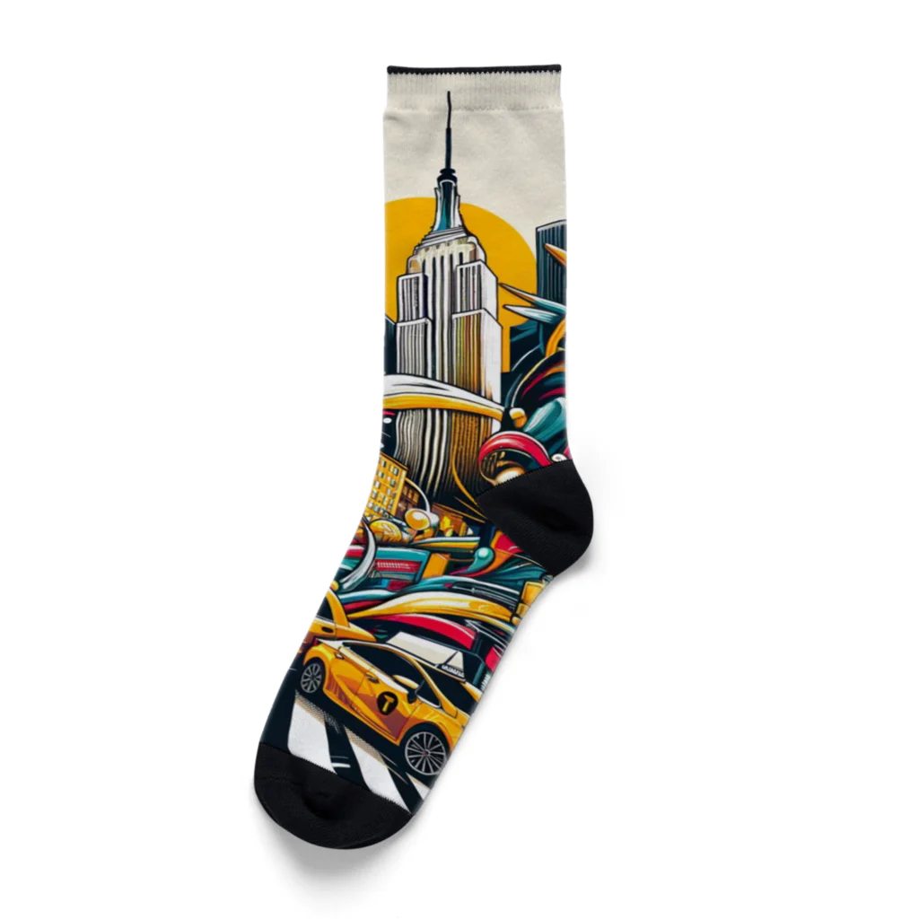 HappyHub Online ShopのNew York City Socks