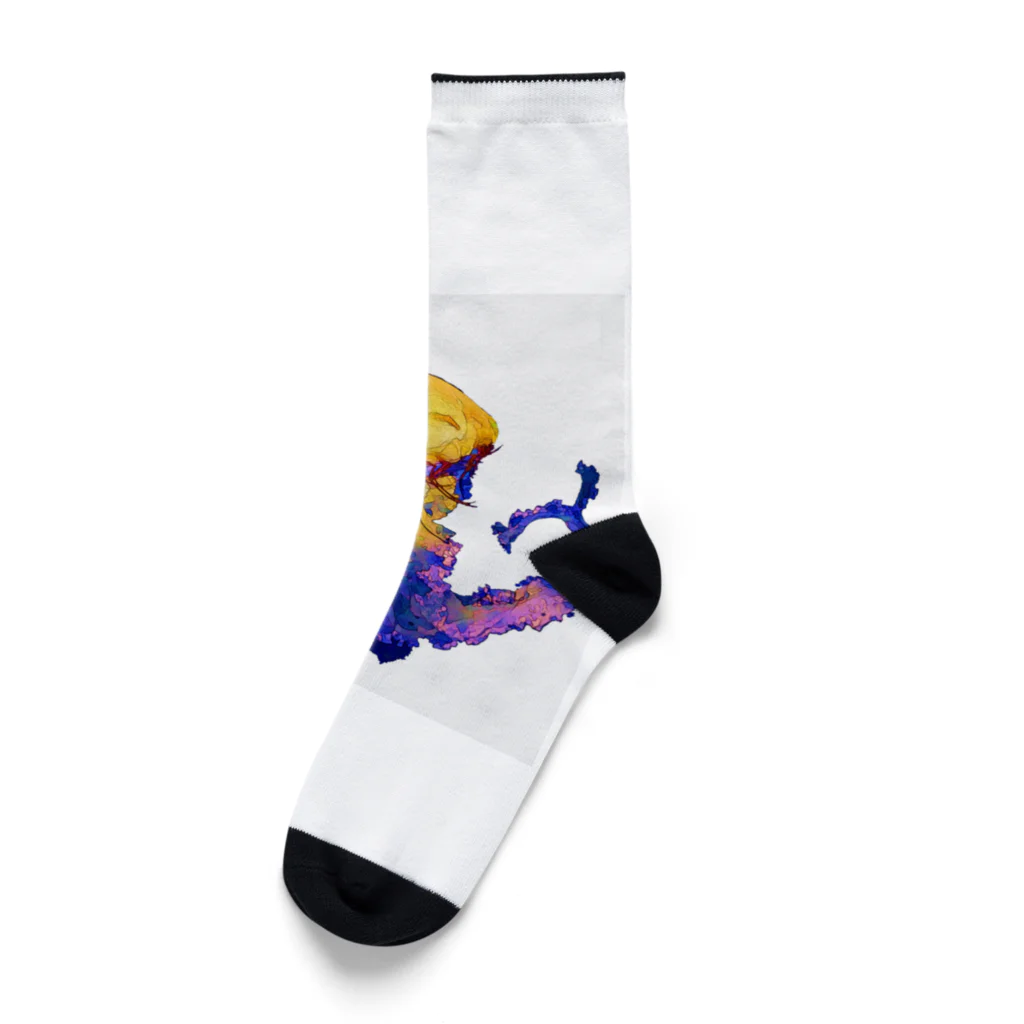 だいじょうぶのくらげ Socks