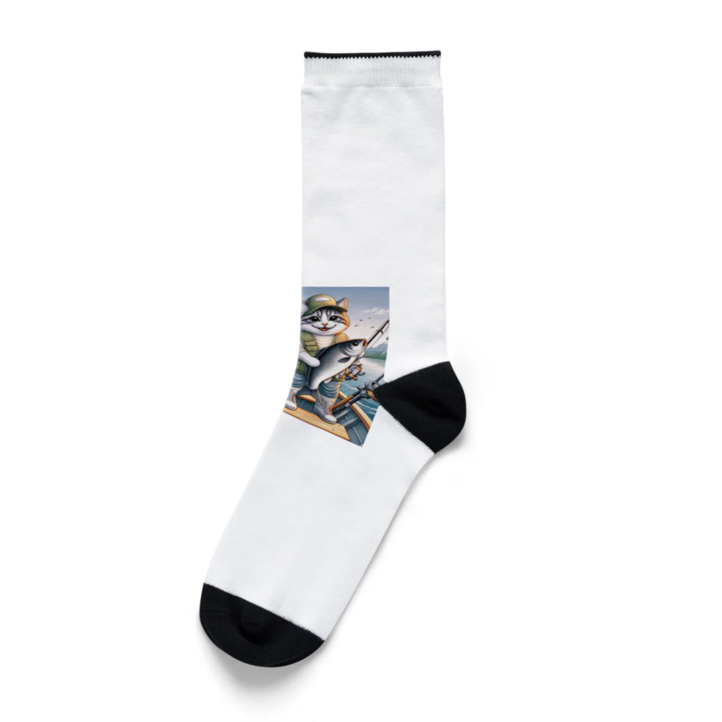 nekofishingのnekofishing仲良し Socks