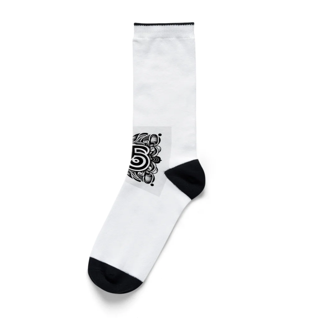 h-takujirouの梵字「クリーク」 Socks