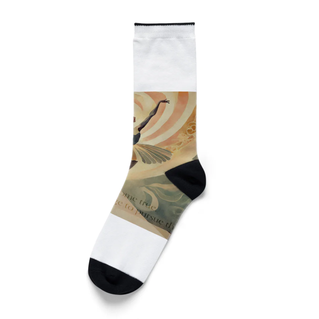 mana美術のバレリーナ#4 Socks